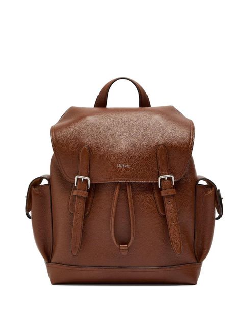 Mulberry buckle leather backpack - Brown - zdjęcie produktu nr 1