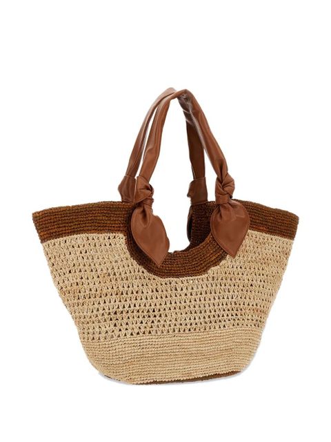 Hereu ramie tote bag - Neutrals