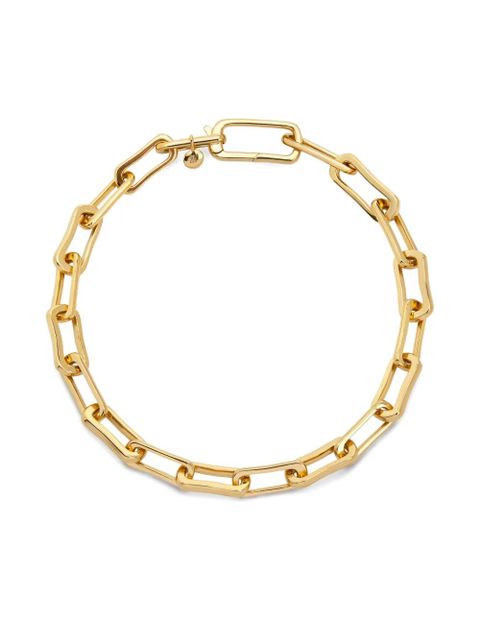 Monica Vinader 18k gold vermeil Alta rectangle-link chain bracelet - zdjęcie produktu nr 1