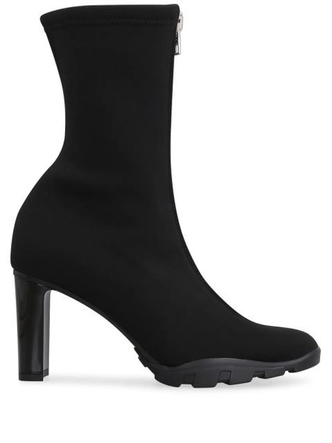 Alexander McQueen zipped-up ankle boots - Black - zdjęcie produktu nr 1