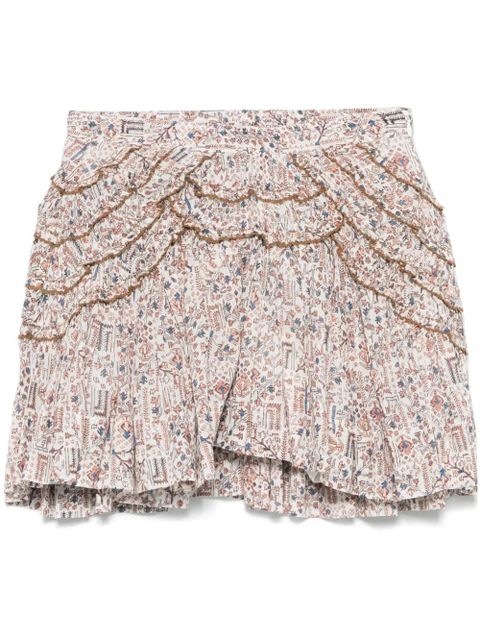 MARANT ÉTOILE Ceola mini skirt - Neutrals - zdjęcie produktu nr 1