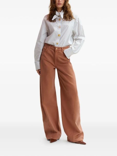 Essentiel Antwerp Joep belt-loop pocket jeans - Brown - zdjęcie produktu nr 2