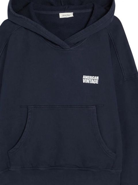 American Vintage Plizzy hoodie - Blue - zdjęcie produktu nr 2