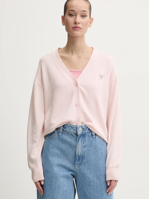 Guess Jeans kardigan z domieszką wełny - zdjęcie produktu nr 1