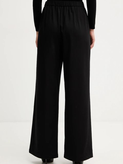 Guess spodnie JAYNE damskie kolor czarny proste high waist W5BB32 W2600