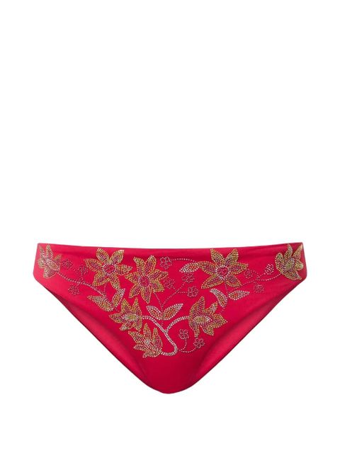 TWINSET floral-studded bikini bottom - Pink - zdjęcie produktu nr 1