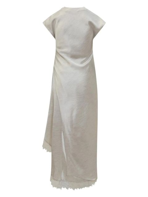 JW Anderson asymmetric layered maxi dress - White - zdjęcie produktu nr 2