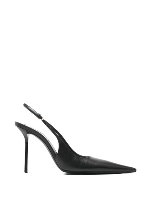 Victoria Beckham leather slingback pumps - Black - zdjęcie produktu nr 1