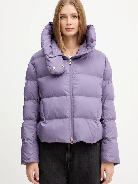 Pinko kurtka kolor fioletowy zimowa oversize 101602 A2P6 - zdjęcie produktu nr 1