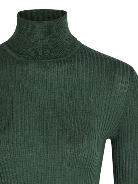 Gabriela Hearst Peppe roll-neck top - Green - zdjęcie produktu nr 2