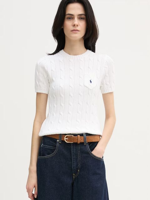 Polo Ralph Lauren sweter damski bawełniany - zdjęcie produktu nr 2