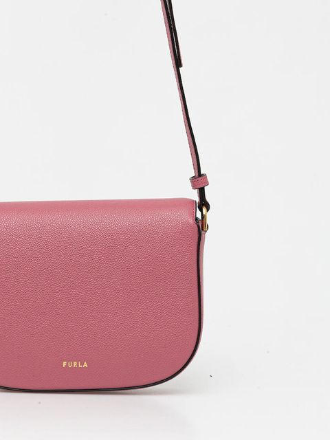 Furla torebka skórzana kolor różowy WB01887.BX3036.4147S