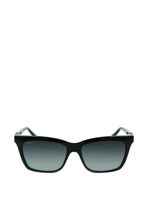 Ferragamo square-frame sunglasses - Black - zdjęcie produktu nr 1