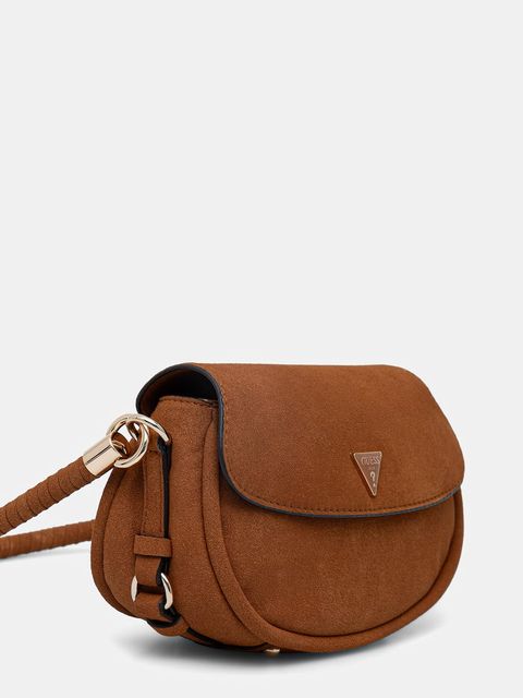 Guess torebka damska z imitacji zamszu DANYA - zdjęcie produktu nr 1