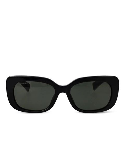 Gucci Eyewear low-nose bridge sunglasses - Black - zdjęcie produktu nr 1