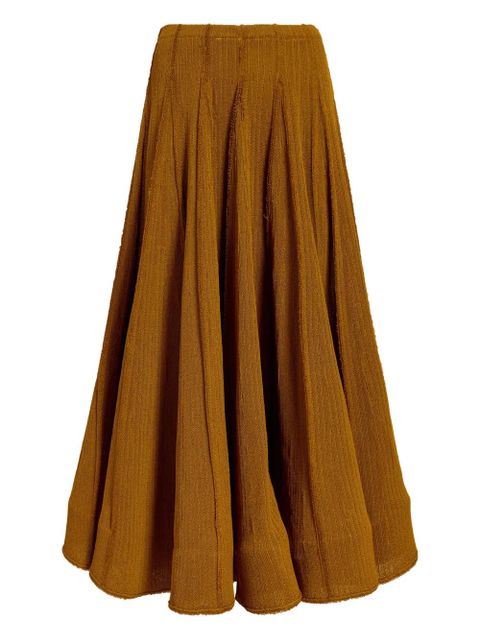 Proenza Schouler Tavia midi skirt - Brown - zdjęcie produktu nr 1