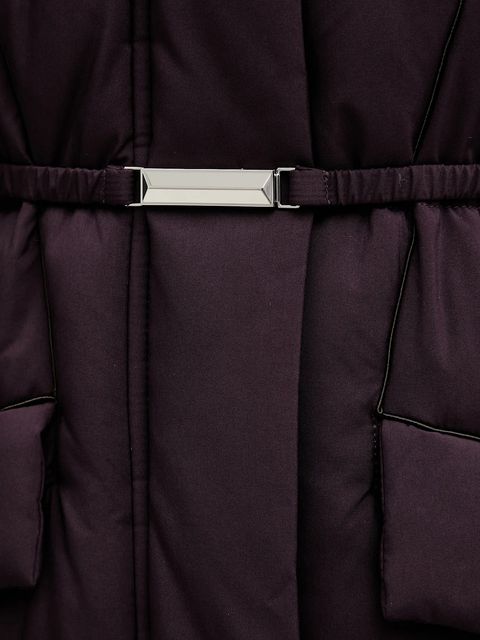 BOSS kurtka kolor fioletowy zimowa 50546844