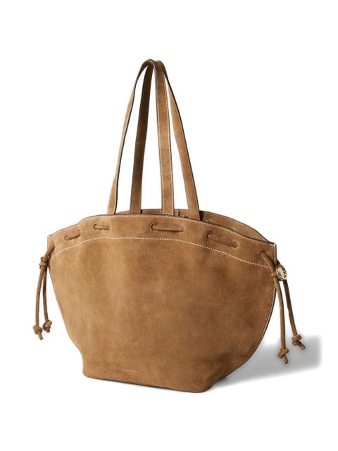 Claudie Pierlot Alban suede shoulder bag - Brown