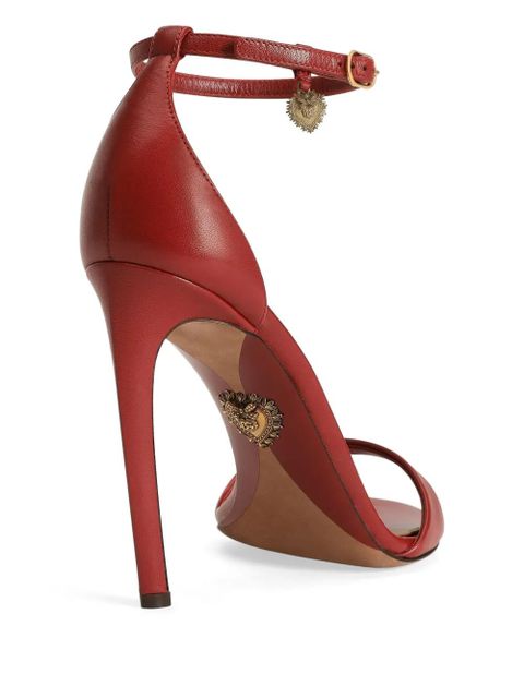 Dolce & Gabbana leather sandals - Red