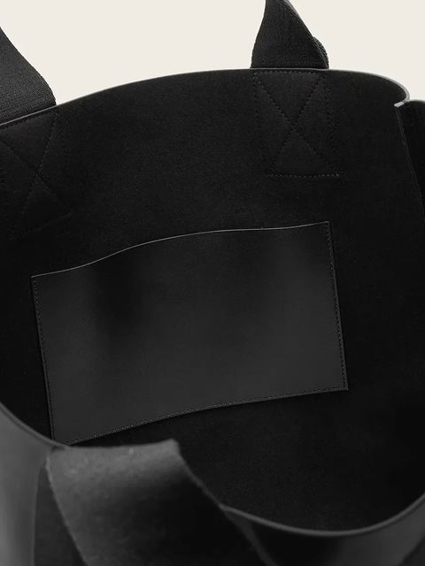 AllSaints torba skórzana IZZY kolor czarny W391XD