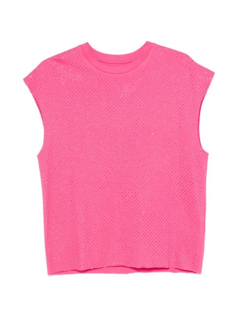 Zadig&Voltaire Cloe strass T-shirt - Pink - zdjęcie produktu nr 1