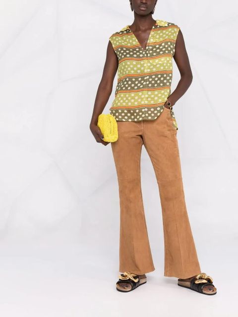 Marni polka-dot print blouse - Green - zdjęcie produktu nr 2