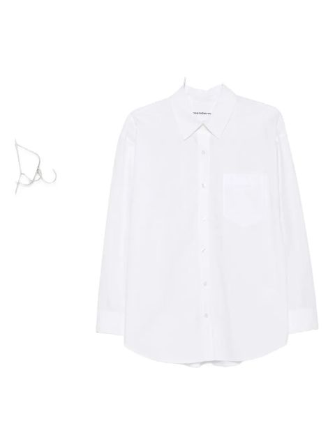 Alexander Wang chest-pocket cotton shirt - White - zdjęcie produktu nr 1