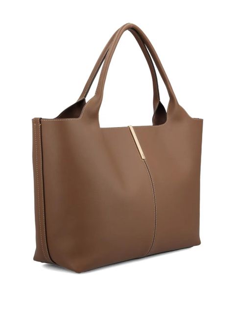 Tod's small leather tot bag - Brown