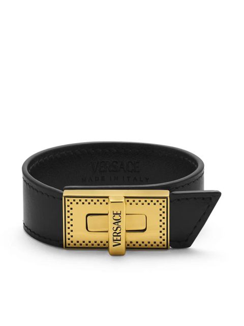 Versace logo-buckle bracelet - Gold - zdjęcie produktu nr 1
