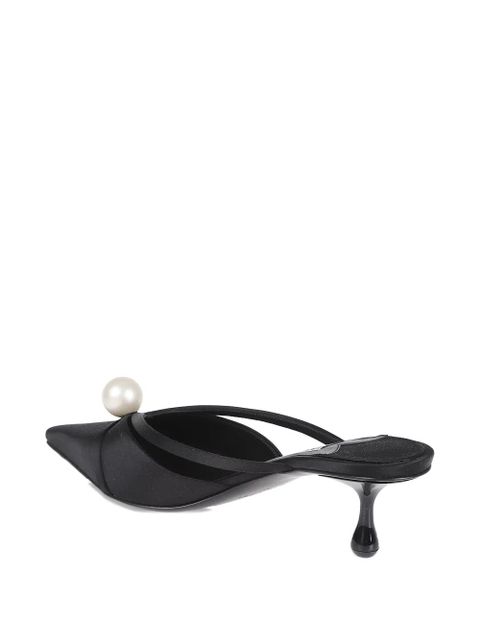 Jimmy Choo Sana pointed-toe mules - Black