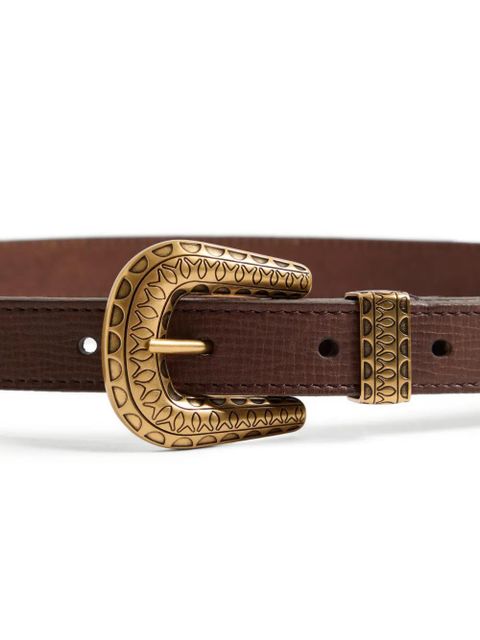 Valentino Garavani 20mm VLogo Signature belt - Brown