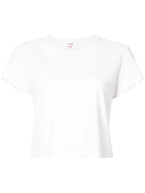 RE/DONE 1950s Boxy T-shirt - White - zdjęcie produktu nr 1