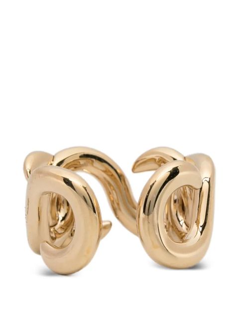 Swarovski open round-cut ring - Gold