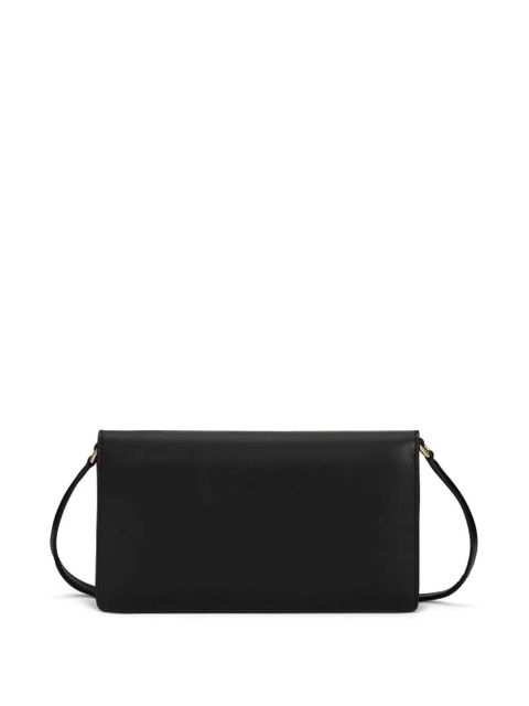 Dolce & Gabbana DG-logo leather phone bag - Black