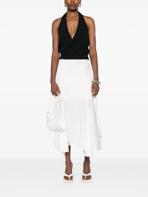 Aya Muse halterneck knitted top - Black - zdjęcie produktu nr 2