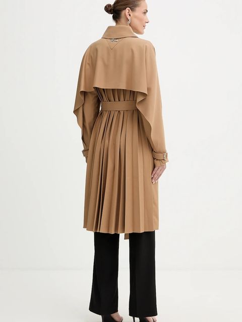 Karl Lagerfeld płaszcz kolor beżowy B1W15007 - zdjęcie produktu nr 2