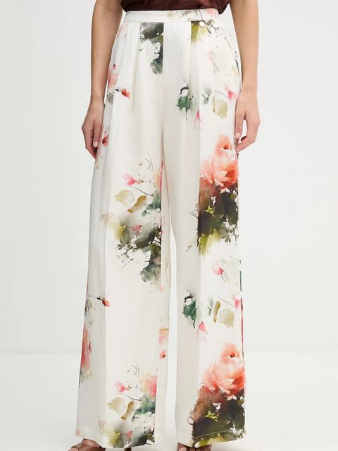 Silvian Heach spodnie z dodatkiem lnu ALORI - zdjęcie produktu nr 1