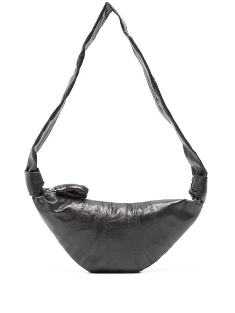 LEMAIRE small Croissant shoulder bag - Grey - zdjęcie produktu nr 1