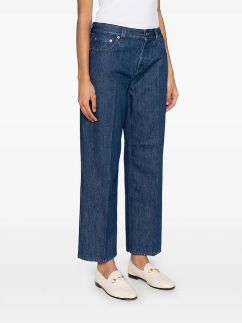 Gucci pressed-crease jeans - Blue