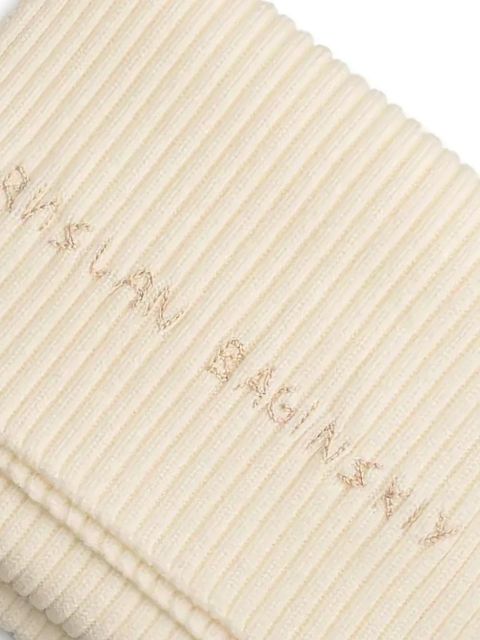 Ruslan Baginskiy ribbed scarf - Neutrals - zdjęcie produktu nr 2