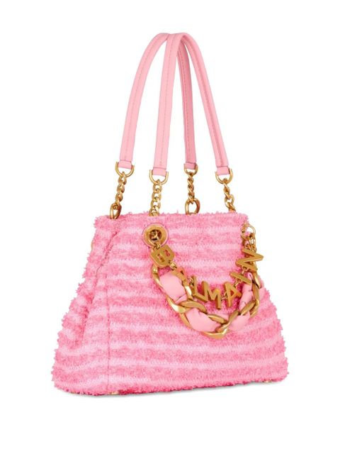 Balmain 1945 Soft Tweed shoulder bag - Pink - zdjęcie produktu nr 2