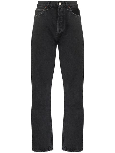 AGOLDE '90s Pinch Waist straight-leg jeans - Black - zdjęcie produktu nr 1