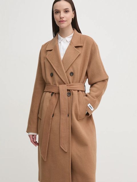 Dkny płaszcz wełniany - zdjęcie produktu nr 2