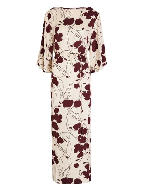 Faithfull the Brand floral long-sleeved maxi dress - Neutrals - zdjęcie produktu nr 1