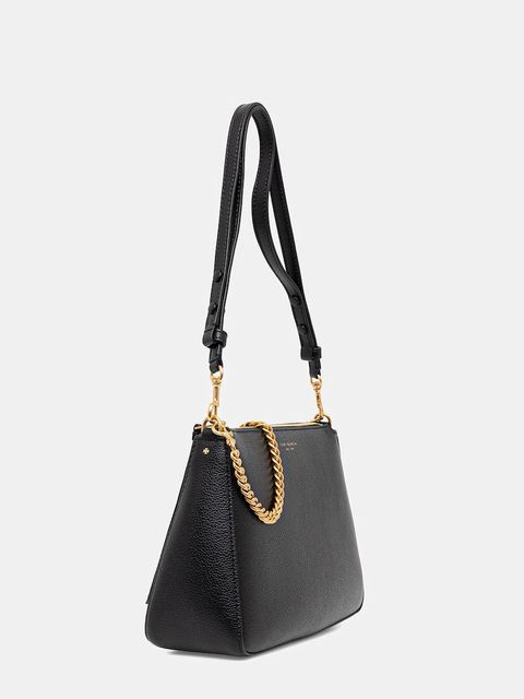 Tory Burch torebka skórzana Perry kolor czarny 175544-001 - zdjęcie produktu nr 2