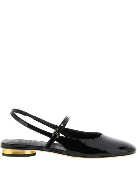 Tod's patent leather mary jane ballet flats - Black - zdjęcie produktu nr 1