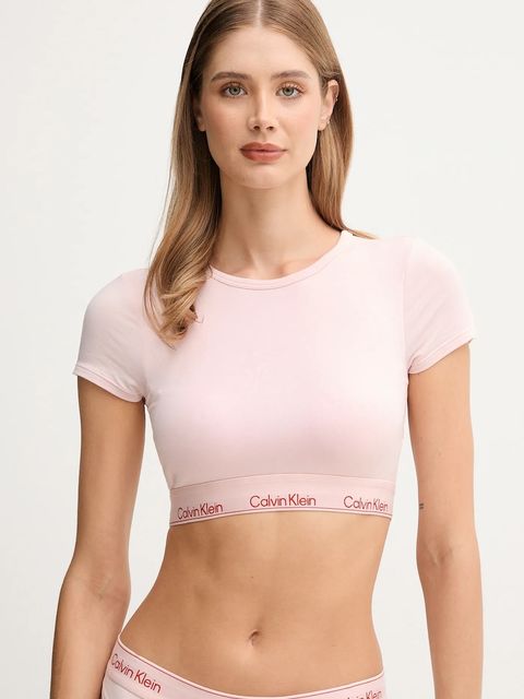 Calvin Klein Underwear t-shirt damski kolor różowy LV00QF8495 - zdjęcie produktu nr 1