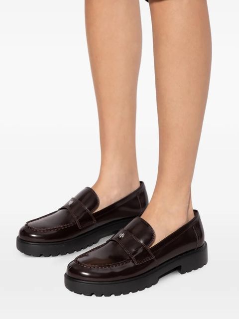 Tory Burch Double T loafers - Brown
