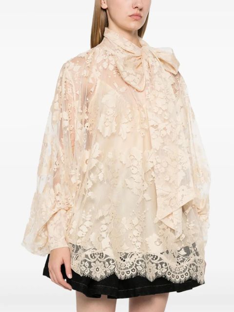 ZIMMERMANN Illustration blouse - Neutrals