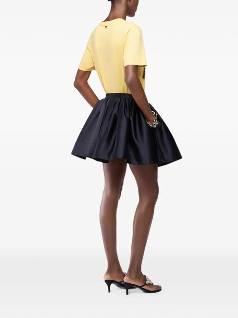 Rabanne pleated mini skirt - Black